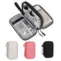 Travel Electronics Cable Organizer Case Waterproof Double Layer Storage Bag